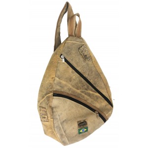 BACKPACK made out of recicled truck´s cover canvas PINGO