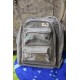 Big backpack with 2 compartments, with truck's cover canvas