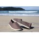 Sand shoes Brown unissex with Flip-Flop Sole