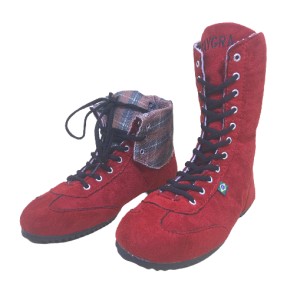Bi-Boot, the convertible boot by TAYGRA, red model