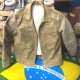 Jacket made out of recycled truck´s canvas