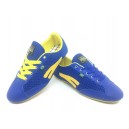 Slim Sneaker Real Blue & Yellow lines