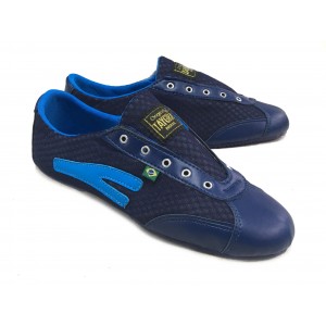 Chaussure Slim Bleu marine / turquoise