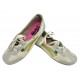 Ballerine Beige et Or