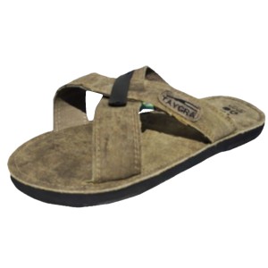 Chinelos Brasileiros TAYGRA de lona de caminh&atilde;o e de pneu reciclados