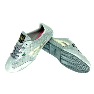 Chaussure Slim Argent et Or