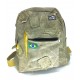 Schooler backpack made out of recicled truck´s cover canvas