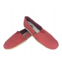 Sand shoes Red Canvas (unissex)