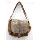 Shoulder bag in truck's canvas by TAYGRA with flap