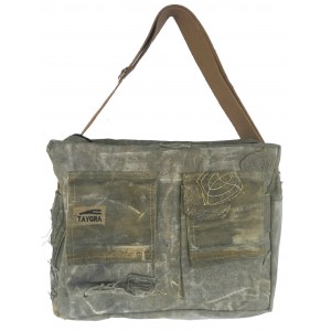 Shoulder bag Big in truck's canvas by TAYGRA