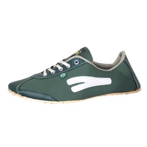Chaussure Slim Vert et Beige