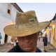 Chapeau en toile de bâche de camion recyclée