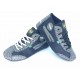 High-Top Black Strass, Dance outsole