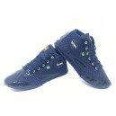 High-Top Glossy Navy Blue with Dance outsole