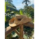 Chapeau Australien en toile de bâche de camion recyclée