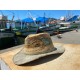 Chapeau Australien en toile de bâche de camion recyclée
