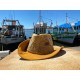 Chapeau Australien en toile de bâche de camion recyclée